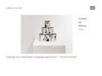 Frontpage screenshot for site: Vanja Pagar (http://www.pagar.hr/)