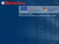 Frontpage screenshot for site: (http://www.metaflex.hr)