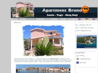 Frontpage screenshot for site: Apartmani Bruno, Trogir - Okrug Donji (http://www.ap-bruno.com/)