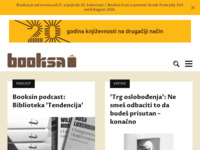 Frontpage screenshot for site: (http://www.booksa.hr/)