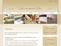 Frontpage screenshot for site: (http://www.apartmani-altis.com)