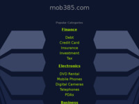 Frontpage screenshot for site: mob385.com - site o mobitelima (http://www.mob385.com/)