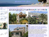 Frontpage screenshot for site: Apartmani Perić, Igrane (http://www.igrane.com/peric/)