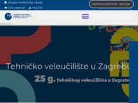 Frontpage screenshot for site: (http://netakademija.tvz.hr)