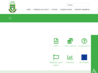 Frontpage screenshot for site: (http://www.lipik.hr/)