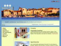 Frontpage screenshot for site: Apartmani Supetar, Brač (http://www.skoric.de)