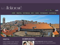 Frontpage screenshot for site: (http://www.hektorovichousehvar.hr)