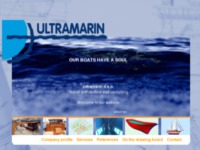 Frontpage screenshot for site: (http://www.ultramarin-doo.hr)
