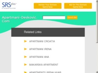 Frontpage screenshot for site: Apartmani Dešković (http://www.apartmani-deskovic.com/)