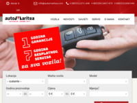 Frontpage screenshot for site: Auto Salon (http://www.automaritea.com/)