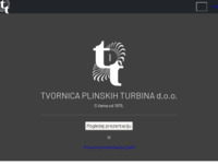 Frontpage screenshot for site: Tvornica plinskih turbina (http://www.tpt-hr.com/)