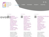 Frontpage screenshot for site: Centar za građanske inicijative Poreč (http://www.cgiporec.hr/)