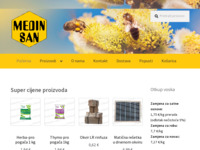 Frontpage screenshot for site: Medin san d.o.o (http://www.medinsan.hr)