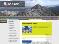 Frontpage screenshot for site: Hrvatsko planinarsko društvo Mosor (http://www.hpd-mosor.hr/)