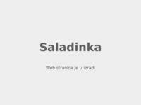 Frontpage screenshot for site: (http://www.saladinka.com/)