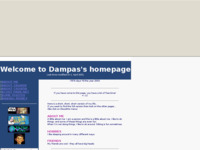 Frontpage screenshot for site: Moje stranice sa biografijom, slikama, zabavnim i korisnim stvarima... (http://dampas.tripod.com)
