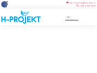 Frontpage screenshot for site: H projekt d.o.o. (http://www.h-projekt.hr/)
