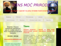 Frontpage screenshot for site: Tianshi i kineska tradicionalna medicina (http://www.tianshi.savjeti.com)