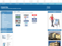 Frontpage screenshot for site: Ponistra Biograd (http://www.ponistra-zd.hr)