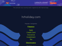 Frontpage screenshot for site: (http://hrholiday.com/croatia)