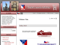 Frontpage screenshot for site: Češka beseda Zagreb (http://www.ceska-beseda-zg.hr/)