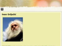 Frontpage screenshot for site: Ivan Grljušić (http://www.ivan-grljusic.hr/)