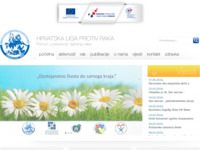 Slika naslovnice sjedišta: Hrvatska liga protiv raka (http://www.hlpr.hr/)