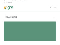 Frontpage screenshot for site: (http://www.agra.hr/)