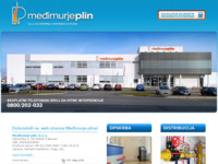 Frontpage screenshot for site: Međimurje-Plin (http://www.medjimurje-plin.hr/)