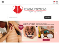 Frontpage screenshot for site: Pozitivne vibracije - sex shop (http://www.positive-vibrations.hr)