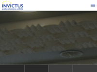 Frontpage screenshot for site: (http://www.invictus.hr/)