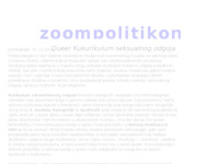 Frontpage screenshot for site: Zoompolitikon - politički dnevnik. (http://zoompolitikon.blog.hr)