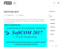 Slika naslovnice sjedišta: SoftCom 2003 (http://www.fesb.hr/SoftCOM/)