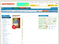 Frontpage screenshot for site: (http://www.superknjizara.hr/)