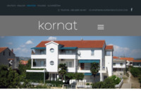 Frontpage screenshot for site: (http://www.apartmani-kornat.com/)