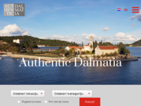 Frontpage screenshot for site: Autentične nekretnine u Dalmaciji (http://www.authenticdalmatia.com)