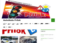 Slika naslovnice sjedišta: Autoškola Prilok (http://www.prilok.com)