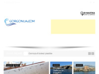 Frontpage screenshot for site: (http://www.gorgonija.com/)