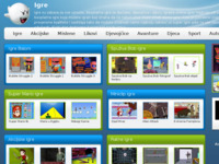 Frontpage screenshot for site: Igre i igrice (http://www.igre.com.hr)