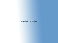 Slika naslovnice sjedišta: metal.radeljak (http://radeljak.com)