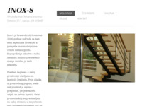 Frontpage screenshot for site: (http://www.inox-s.hr)