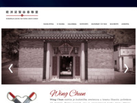 Frontpage screenshot for site: (http://www.wingchun.hr)