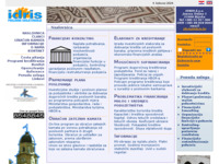 Frontpage screenshot for site: Idris d.o.o. (http://www.idris.hr/)