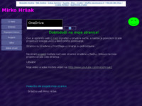 Frontpage screenshot for site: (http://mirkohrsak.pondi.hr/)