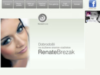 Frontpage screenshot for site: Vizažistica Renata Pipić - Zagreb (http://www.makeup-renata.com/)