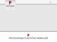 Frontpage screenshot for site: Petrek d.o.o (http://www.petrek.hr)
