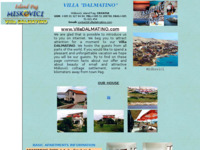 Frontpage screenshot for site: Villa Dalmatino (http://www.dalmatia-channel-of-brac.com/VillaDalmatino.htm)