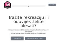 Frontpage screenshot for site: Plesna škola Dansel (http://www.dansel.org/)