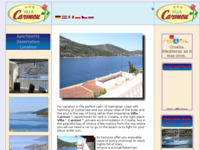 Frontpage screenshot for site: Apartmani Villa Carmen (http://www.inet.hr/~oculic/)