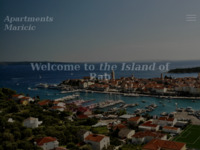 Frontpage screenshot for site: Apartman Maricic - Rab (http://www.rab-island.com)